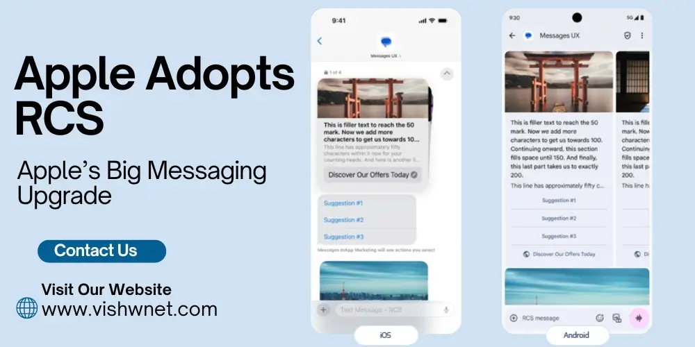 Apple Adopts RCS Apple’s Big Messaging Upgrade