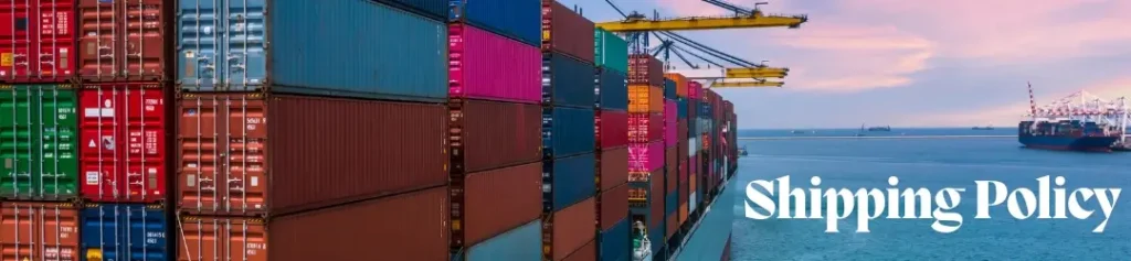 Shipping Policy - Vishwnet India