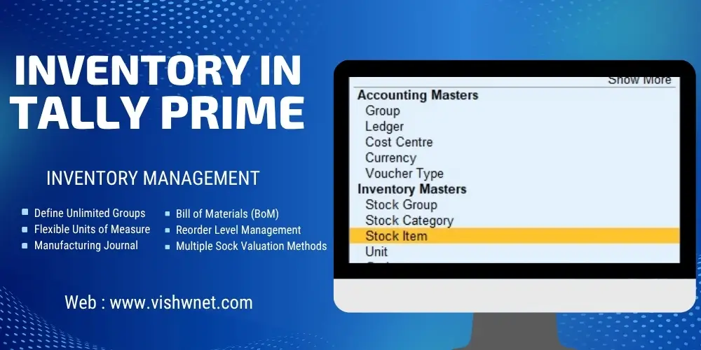 Inventory in Tally Prime