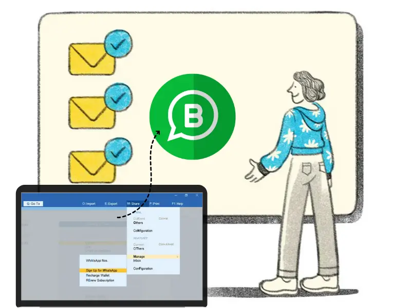 TallyPrime With WhatsApp