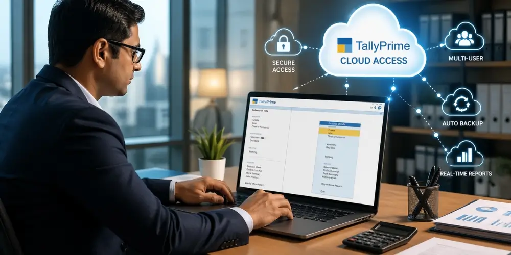 Secure TallyPrime Cloud Access for Businesses